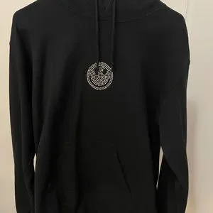 Topshop Tops Topshop Smiley Face Hoodie Size 46 Poshmark